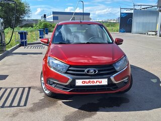 2019 Lada (ВАЗ) Granta I Рестайлинг, красный, 450000 рублей, вид 2