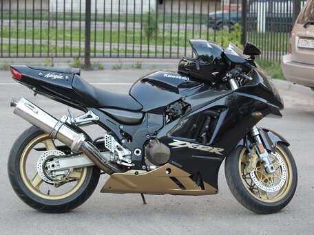2001 Kawasaki ZX-12 Ninja, чёрный, 650000 рублей, вид 1