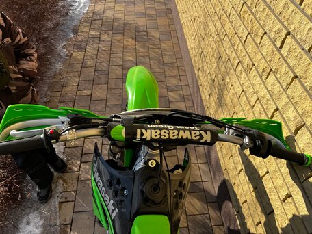 2012 Kawasaki KX 250, зелёный, 440000 рублей, вид 1