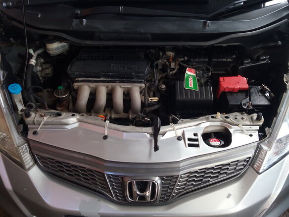 2012 Honda Fit II, серый - вид 11