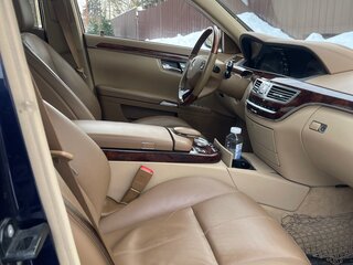 2008 Mercedes-Benz S-Класс 500 Long V (W221), синий, 1680000 рублей, вид 5