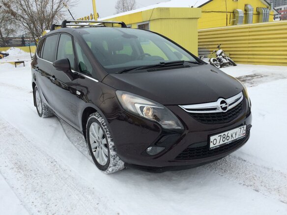 2013 Opel Zafira C, коричневый