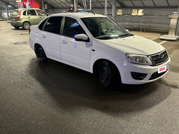 2017 Lada (ВАЗ) Granta I, белый - вид 2