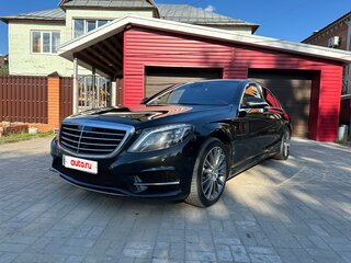2013 Mercedes-Benz S-Класс 500 VI (W222, C217), чёрный, 2400000 рублей, вид 1