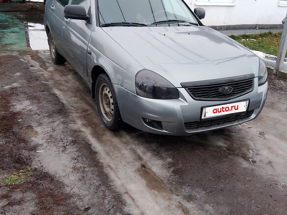 2012 Lada (ВАЗ) Priora I, серый, 350000 рублей - вид 8