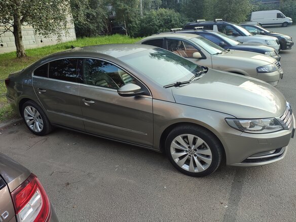 2012 Volkswagen Passat CC I Рестайлинг, бежевый, 1600000 рублей - вид 5