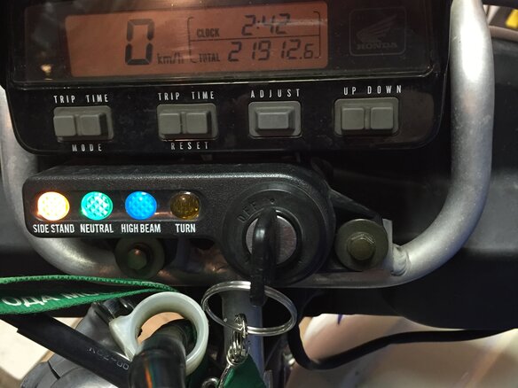 1995 Honda XR 250, белый - вид 4