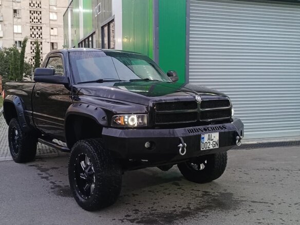 1997 Dodge RAM II (BR/BE), чёрный, 1675200 рублей - вид 9