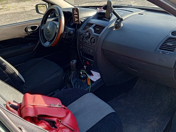 2004 Renault Megane II, зелёный, 250000 рублей - вид 5