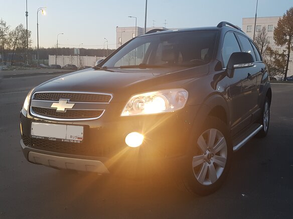 2008 Chevrolet Captiva I, чёрный, 1030000 рублей - вид 3