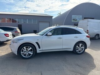 2012 Infiniti FX37 II (S51) Рестайлинг, белый, 1700000 рублей, вид 4