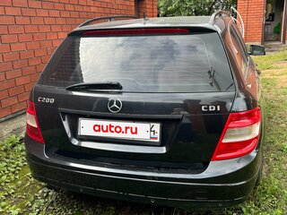 2009 Mercedes-Benz C-Класс 200 III (W204), чёрный, 800000 рублей, вид 2