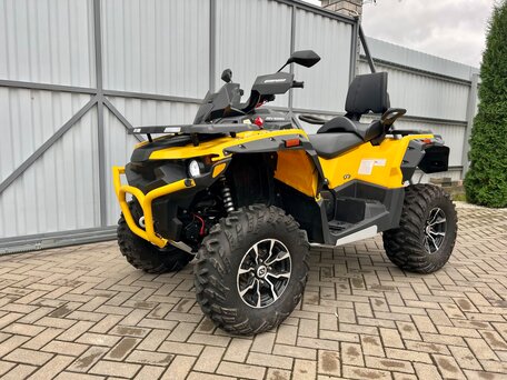 2023 Stels ATV-650 Guepard Trophy, жёлтый, 949000 рублей, вид 5