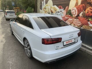 2015 Audi A6 IV (C7) Рестайлинг, белый, 2500000 рублей, вид 4
