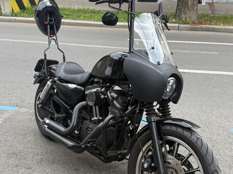 2007 Harley-Davidson Sportster 883, чёрный, 500000 рублей, вид 2