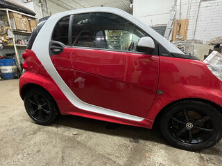 2014 Smart Fortwo II, красный, 800000 рублей, вид 4