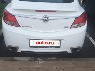 2013 Opel Insignia OPC I, белый, 1540000 рублей, вид 3