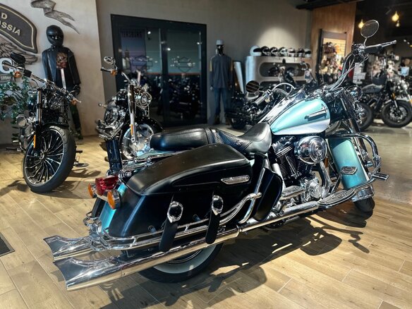 2002 Harley-Davidson Road King, зелёный, 1250000 рублей - вид 7