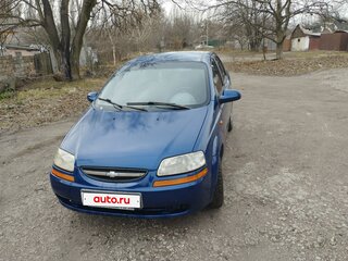2005 Chevrolet Aveo I, синий, 270000 рублей, вид 1