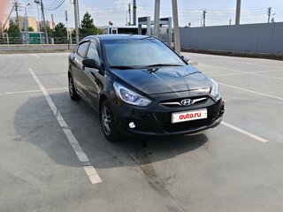 2012 Hyundai Solaris I, чёрный, 580000 рублей, вид 2