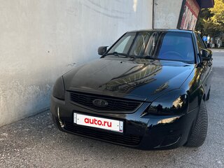 2015 Lada (ВАЗ) Priora I Рестайлинг, чёрный, 620000 рублей, вид 3