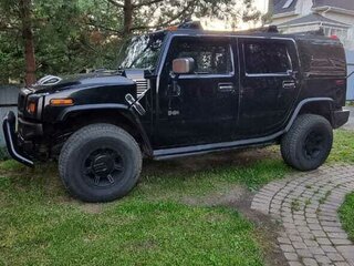2004 Hummer H2 I, чёрный, 1799999 рублей, вид 3