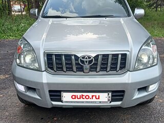 2004 Toyota Land Cruiser Prado 120 Series, серебристый, 1599000 рублей, вид 2