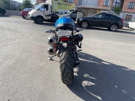 2021 BMW R Nine T Scrambler, синий, 1600000 рублей, вид 5