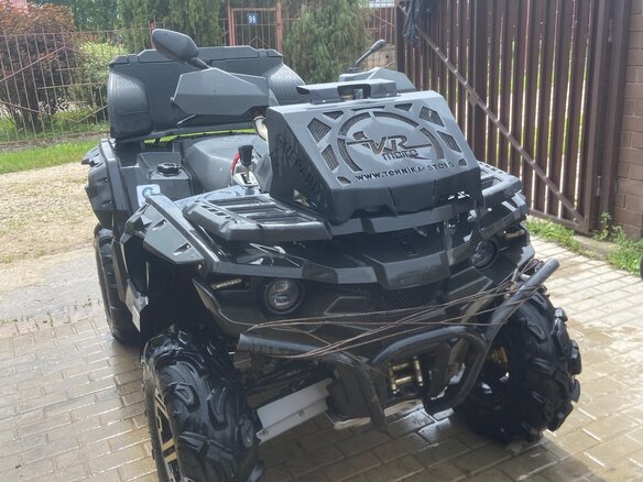 2017 Stels ATV-800 Guepard Trophy, чёрный, 645000 рублей