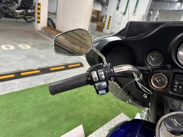 2007 Harley-Davidson Electra Glide, синий, 790000 рублей - вид 18