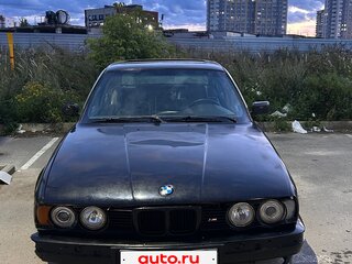 1989 BMW 5 серии 520i III (E34), чёрный, 120000 рублей, вид 2