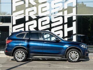 2018 BMW X1 18i sDrive II (F48), синий, 1930000 рублей, вид 5