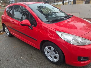 2009 Peugeot 207 I Рестайлинг, красный, 350000 рублей, вид 2