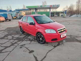 2008 Chevrolet Aveo I Рестайлинг, красный, 205000 рублей, вид 2
