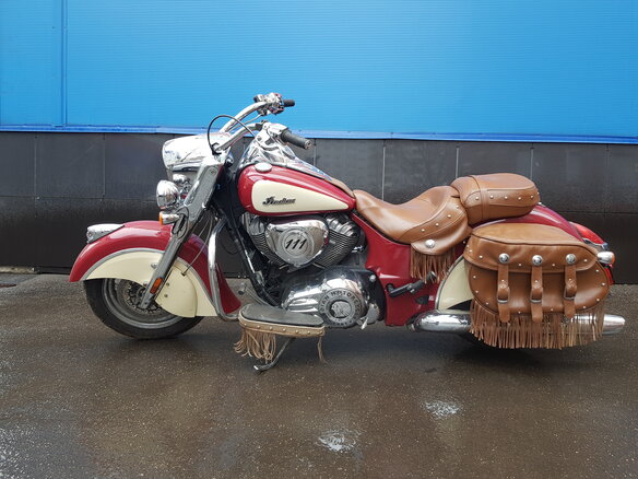 2015 Indian Chief, красный - вид 3
