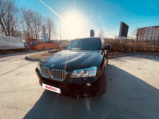 2013 BMW X3 28i xDrive II (F25), чёрный, 2180000 рублей, вид 2