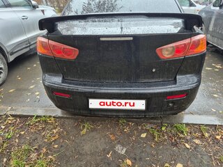 2008 Mitsubishi Lancer X, чёрный, 590000 рублей, вид 4