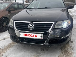 2007 Volkswagen Passat B6, чёрный, 350000 рублей, вид 3