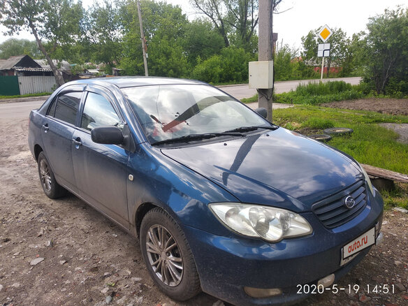 2011 BYD F3 I, синий