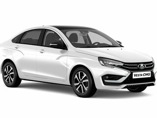 2026 Lada (ВАЗ) Vesta CNG I Рестайлинг (NG), белый, 1881000 рублей, вид 1