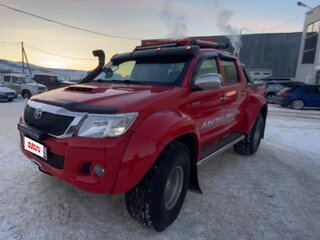 2012 Toyota Hilux VII Рестайлинг, красный, 3250000 рублей, вид 1