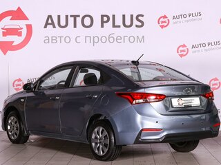 2017 Hyundai Solaris II, серый, 745000 рублей, вид 2