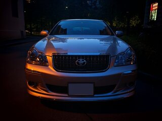2006 Toyota Crown Majesta IV (S180), серебристый, 1600000 рублей, вид 1