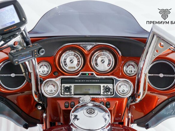 2010 Harley-Davidson CVO, оранжевый, 1210000 рублей - вид 11