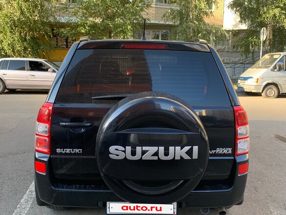 2008 Suzuki Grand Vitara II Рестайлинг, чёрный - вид 6