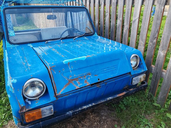 1989 СМЗ С-3Д, синий, 70000 рублей - вид 26