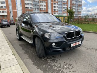 2008 BMW X5 30d II (E70), чёрный, 8500000 рублей, вид 4