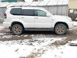 2007 Toyota Land Cruiser Prado 5-speed 120 Series Рестайлинг, белый, 2550000 рублей, вид 2