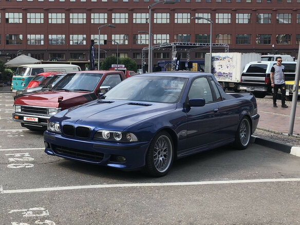 1999 BMW 5 серии 530d IV (E39), синий - вид 1