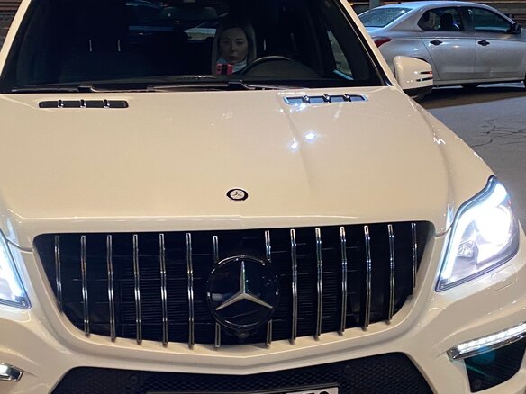 2014 Mercedes-Benz GL-Класс 500 II (X166), белый, 3900000 рублей - вид 1